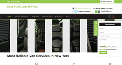 Desktop Screenshot of newyorkvanservice.com